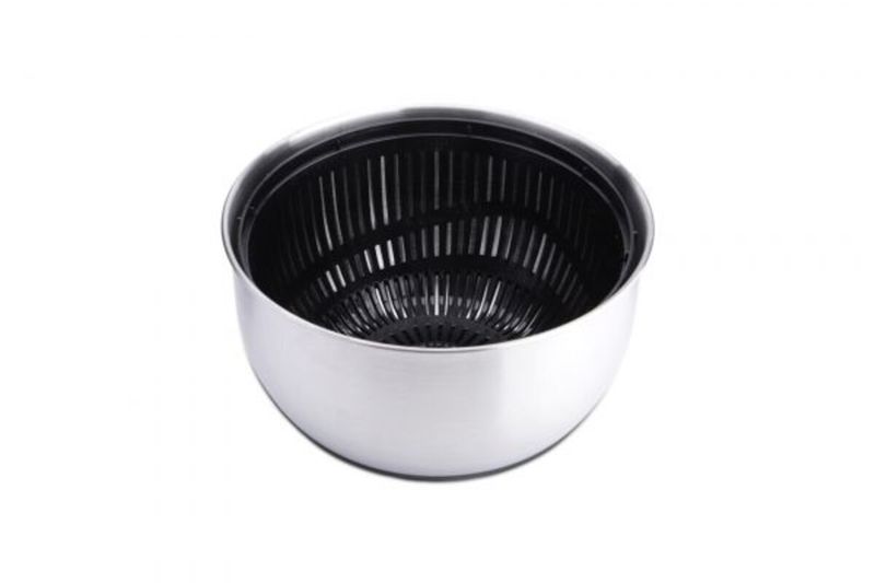 Salatspinner i st&aring;l fra WEIS, 24cm