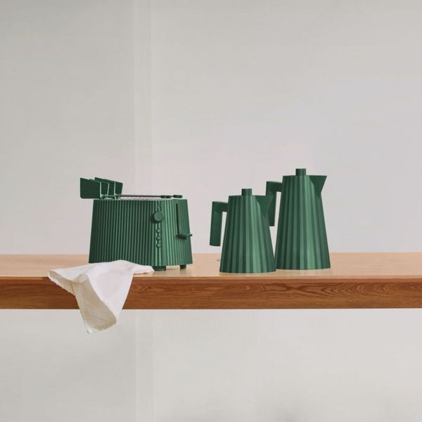 Gr&oslash;nn Pliss&eacute; Br&oslash;drister 2-skiver by Alessi