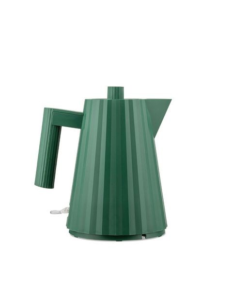 Gr&oslash;nn Pliss&eacute; Elektrisk vannkoker 1 liter by Alessi