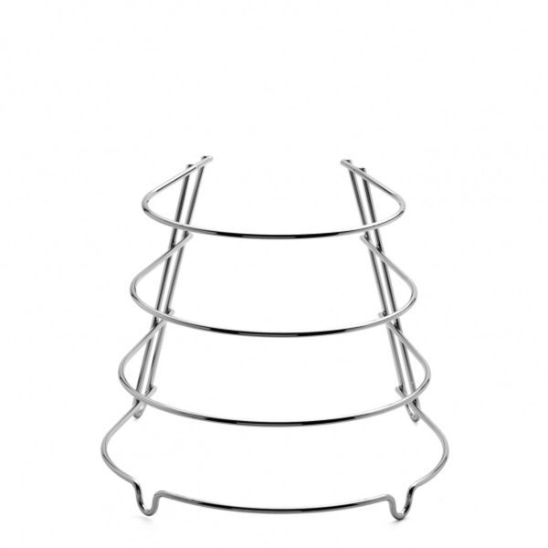 Stativ for stekepanner i stål fra Weis - 4 panner