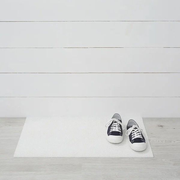 Chilewich Solid dørmatte 61x91 cm | Super White