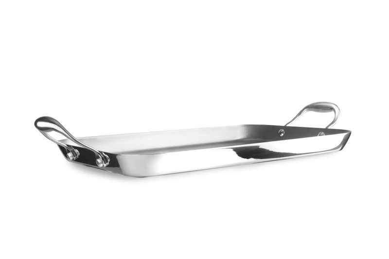 Stekeplate i 3-lags st&aring;l | Grillplate for induksjon fra IBILI
