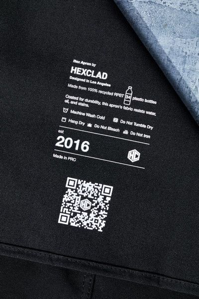 HEXCLAD Forkle i stoff | Onyx