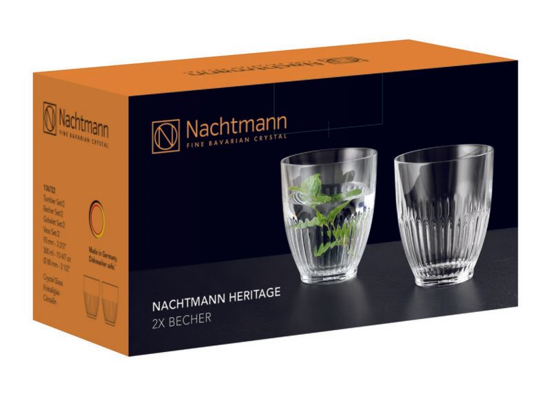 NACHTMANN Heritage Tumbler 2pk